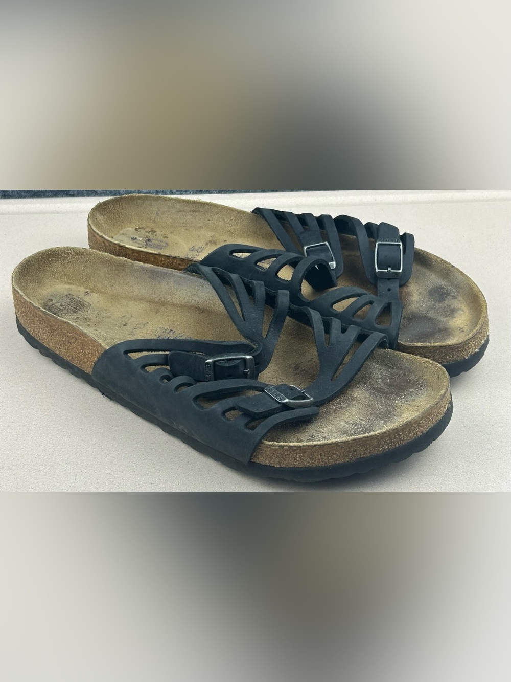 Birkenstock Granada Black Sandals Women’s Size US 9/EU 40